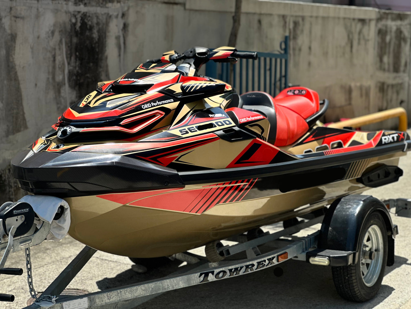 2024~ SEADOO RXT X 325 Graphic Decal Sticker Kit (1.Carbon)