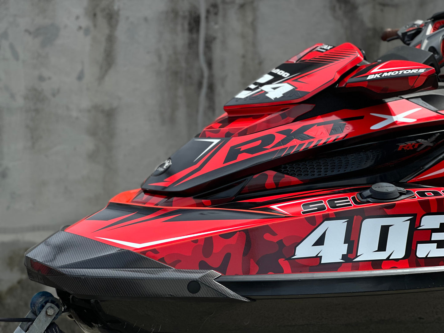 2010~2017 SEADOO RXT X 300 Graphic Decal Sticker Kit (1.Camo)