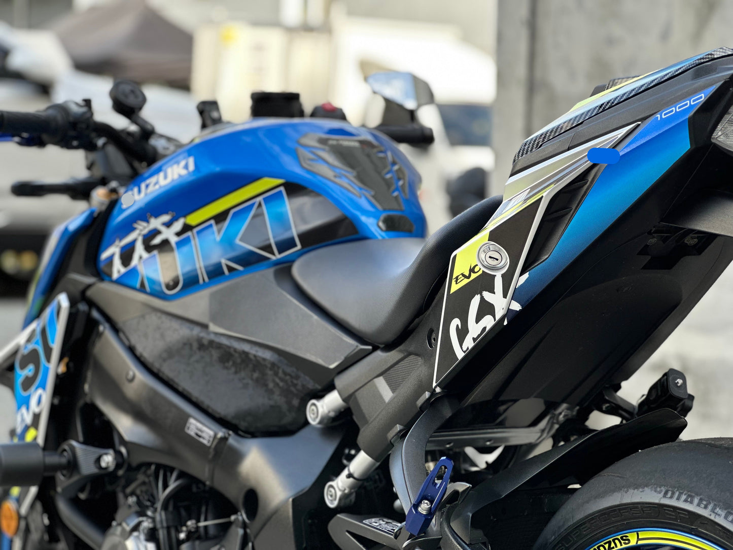 SUZUKI GSX-S1000 Graphic Decal Sticker Kit (2-3.EVO)