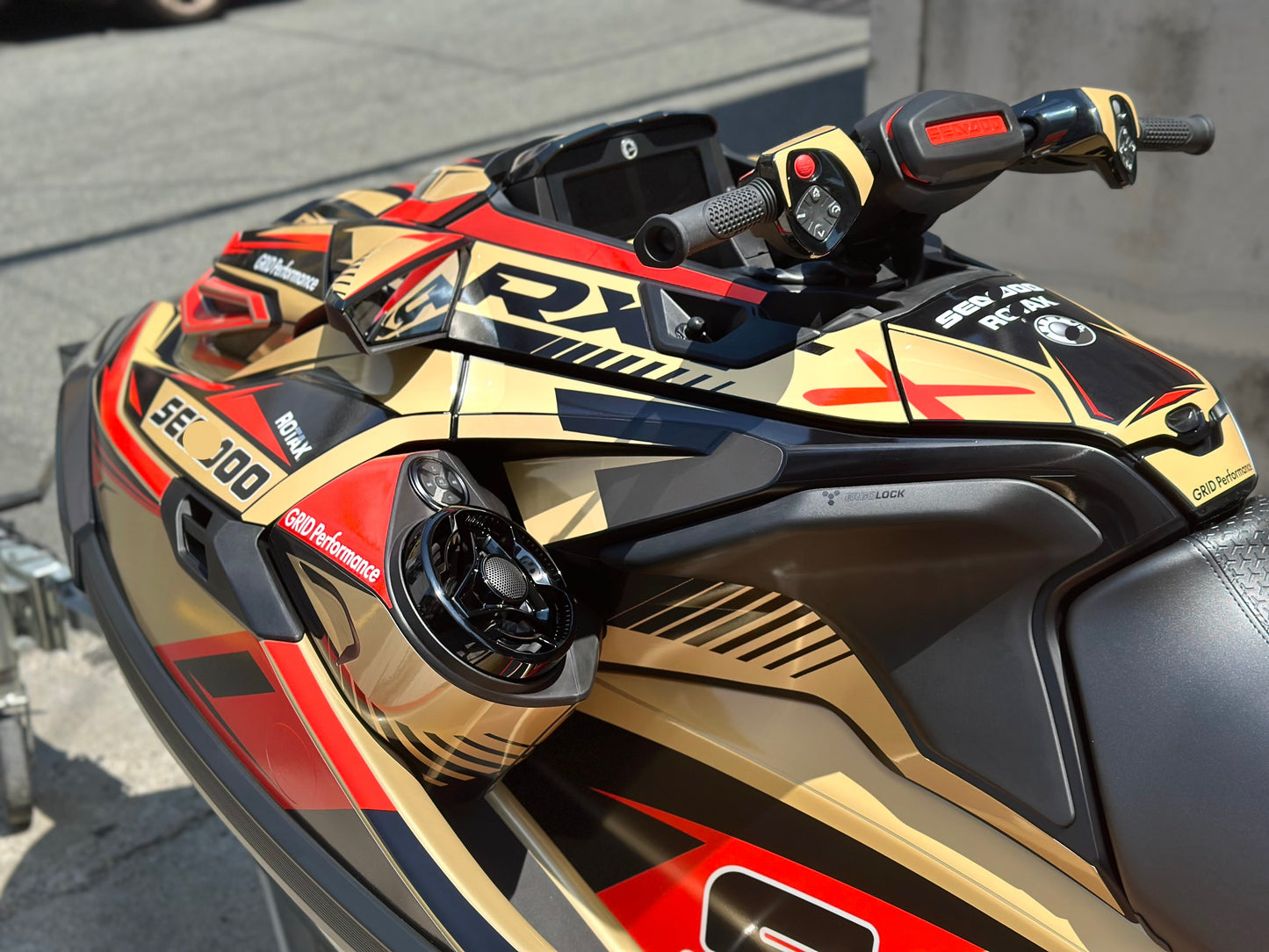 2024~ SEADOO RXT X 325 Graphic Decal Sticker Kit (1.Carbon)