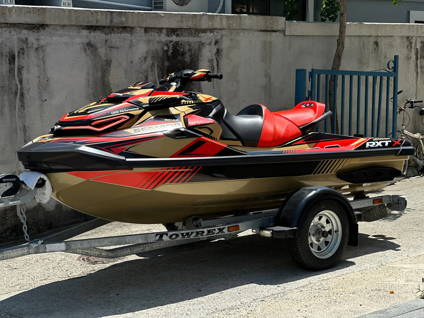 2024~ SEADOO RXT X 325 Graphic Decal Sticker Kit (1.Carbon)
