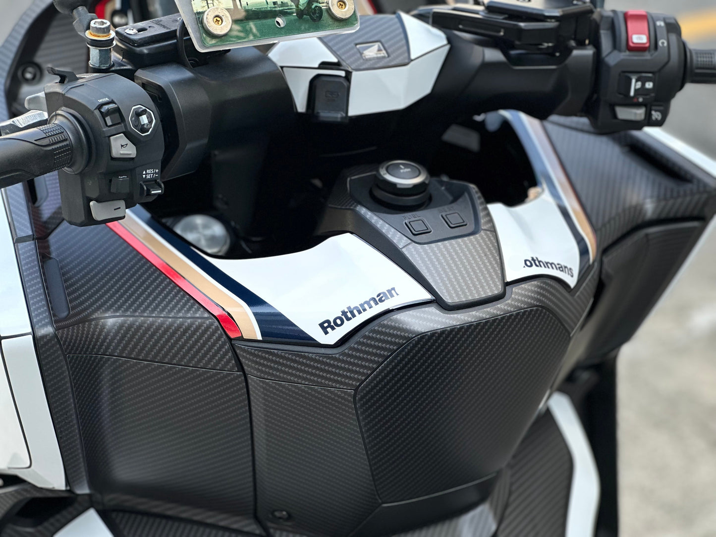 Honda Forza 750 Custom Vinyl Graphic Decal Kit (1-2.ROTHMA Black)