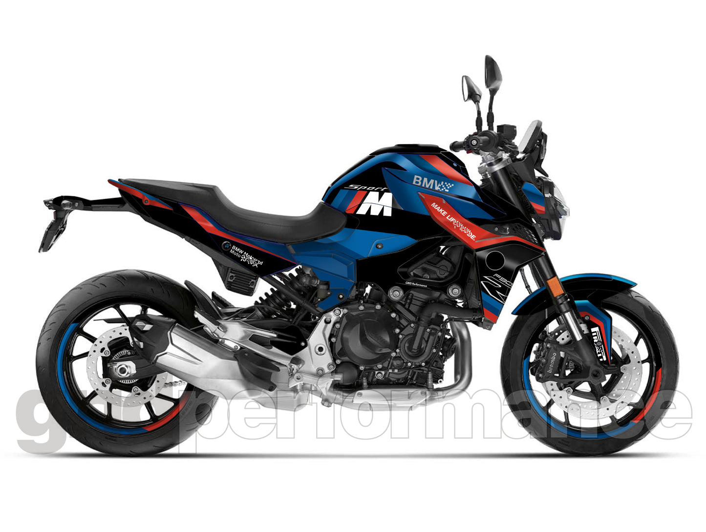 2020~ BMW F900R Graphic Decal Sticker Kit (2-2.M)
