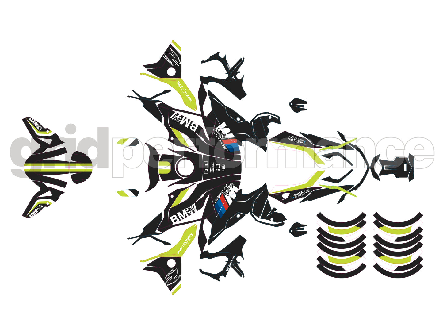 2020~ BMW F900R Graphic Decal Sticker Kit (2-4.M)