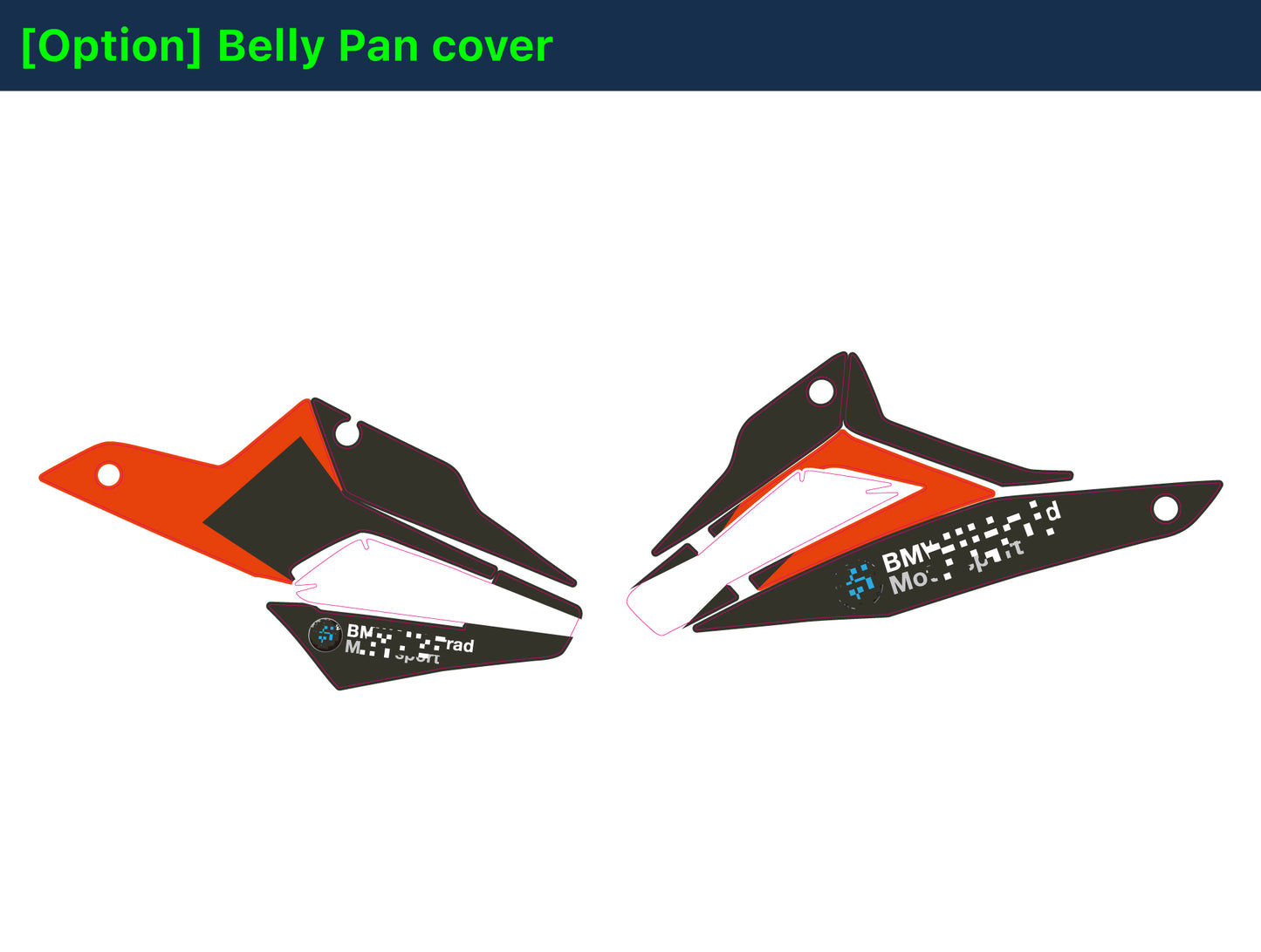 2020~ BMW F900R Graphic Decal Sticker Kit (2-5.M)