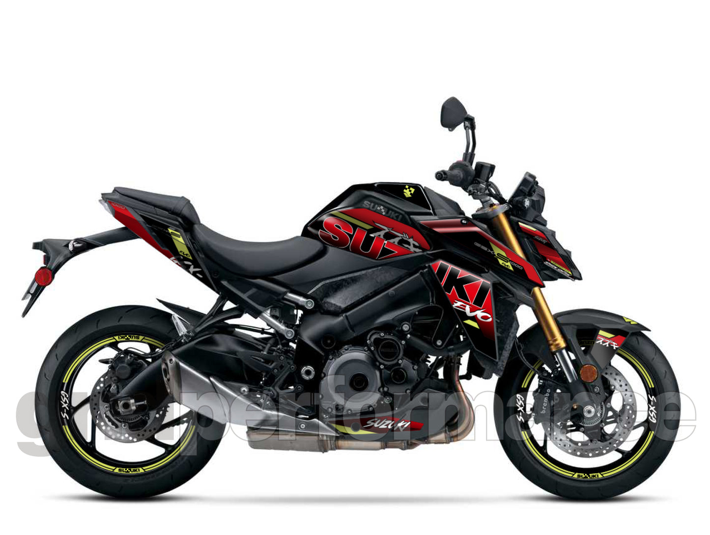 SUZUKI GSX-S1000 Graphic Decal Sticker Kit (2-2.EVO)