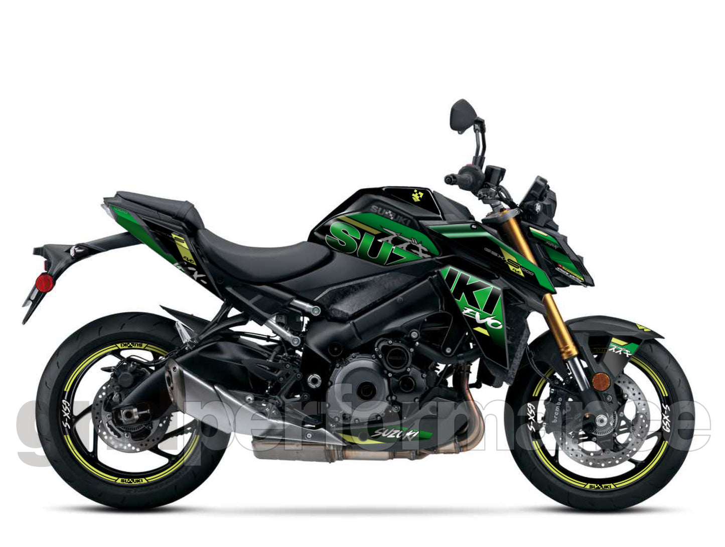 SUZUKI GSX-S1000 Graphic Decal Sticker Kit (2-3.EVO)
