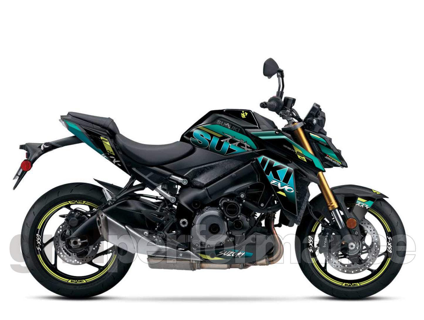 SUZUKI GSX-S1000 Graphic Decal Sticker Kit (2-6.EVO)