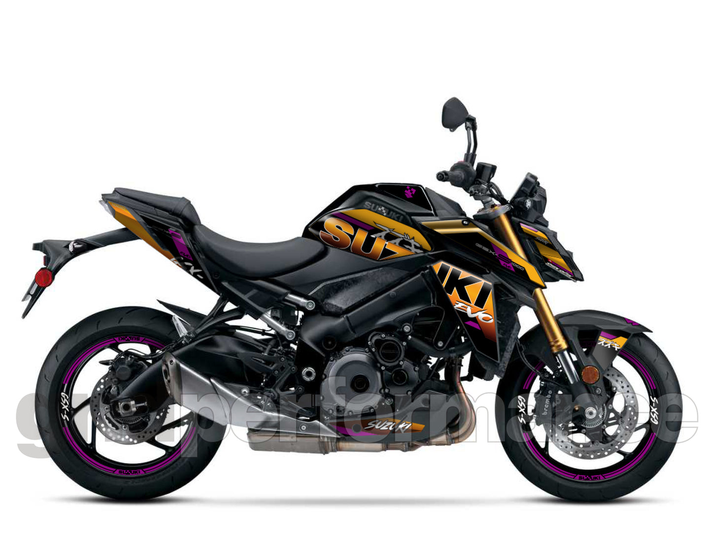 SUZUKI GSX-S1000 Graphic Decal Sticker Kit (2-8.EVO)
