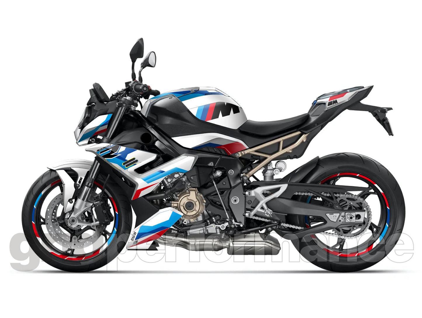 BMW S1000R Graphic Decal Sticker Kit (1-2.M)