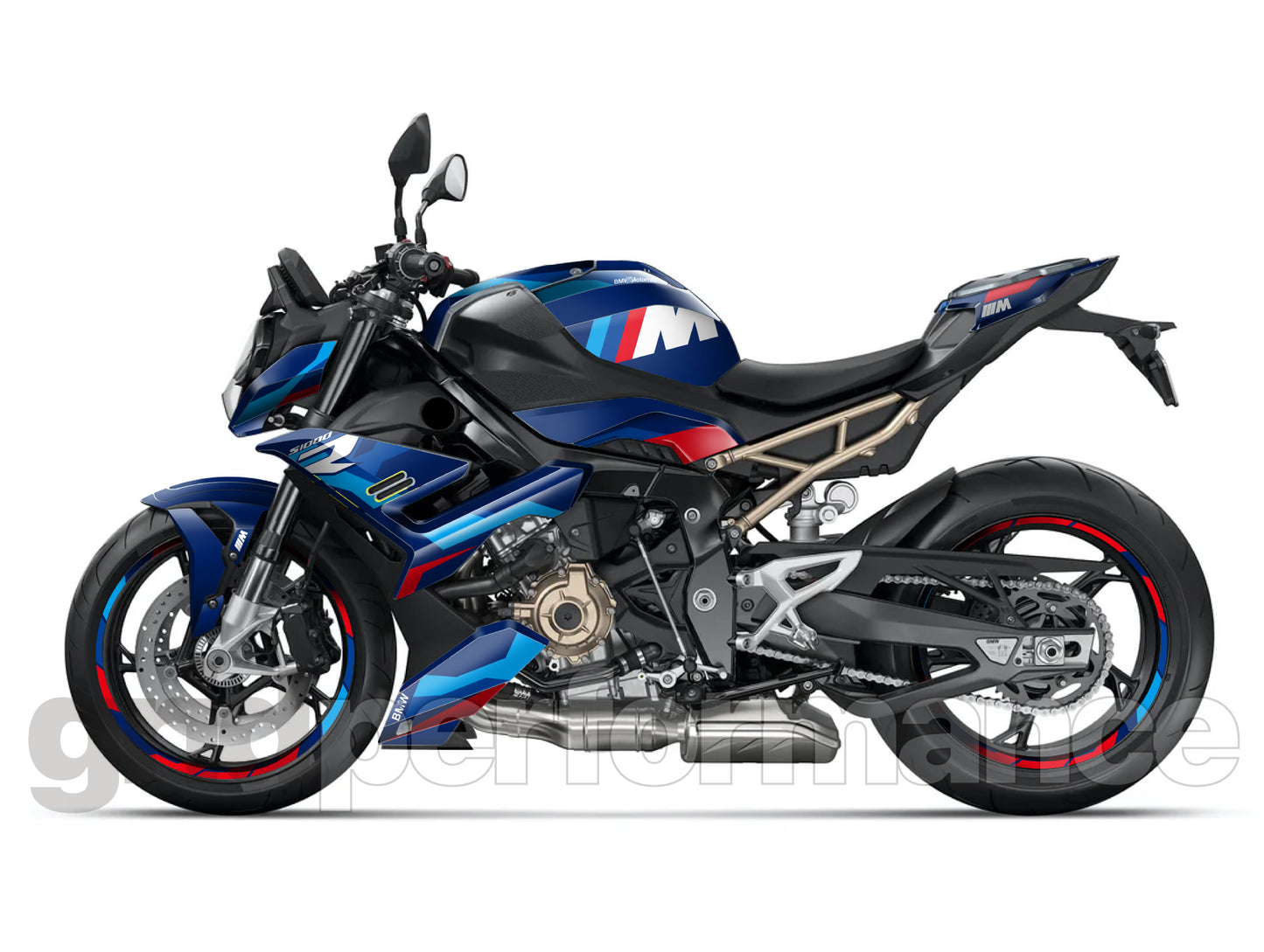 BMW S1000R Graphic Decal Sticker Kit (1-4.M)