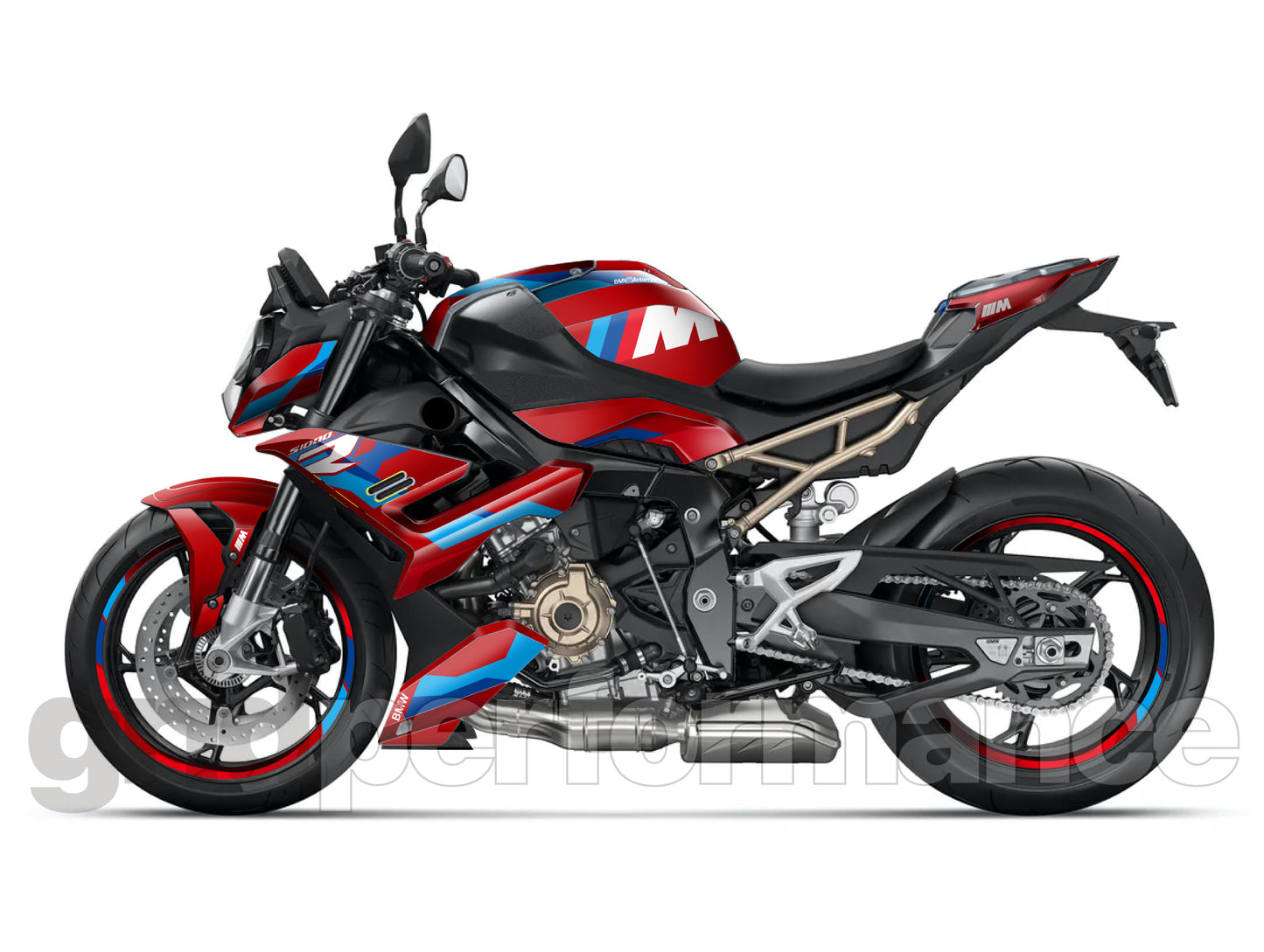 BMW S1000R Graphic Decal Sticker Kit (1-5.M)