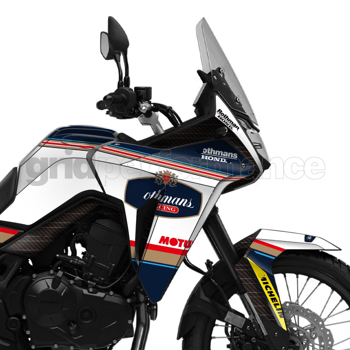 HONDA XL750 Transalp Graphic Decal Sticker Kit (0-0.Roth W)