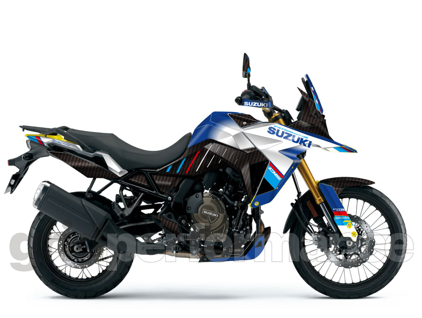 SUZUKI V-Strom 800 DE Graphic Decal Sticker Kit (1-2.BW)