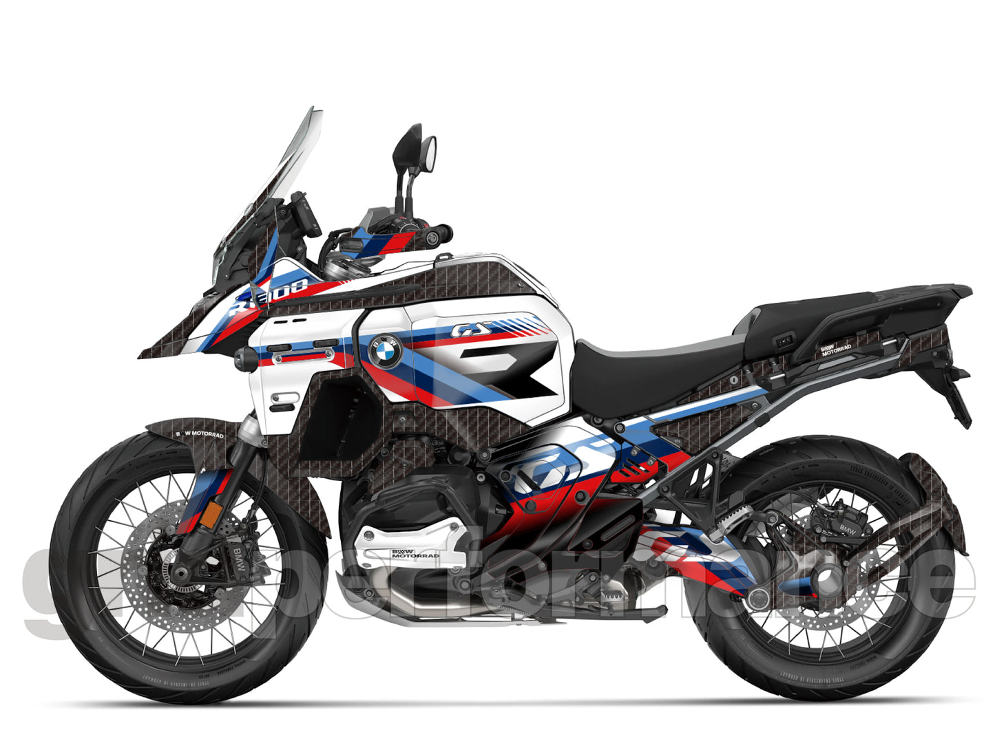 BMW R1300GS ADV Adventure Graphic Decal Sticker Kit (1-0.M)
