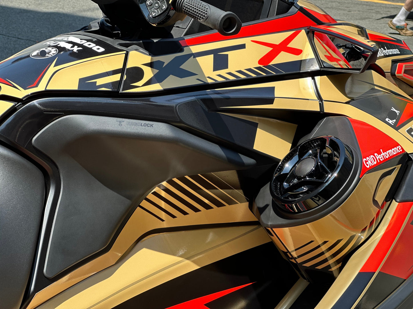 2024~ SEADOO RXT X 325 Graphic Decal Sticker Kit (1.Carbon)