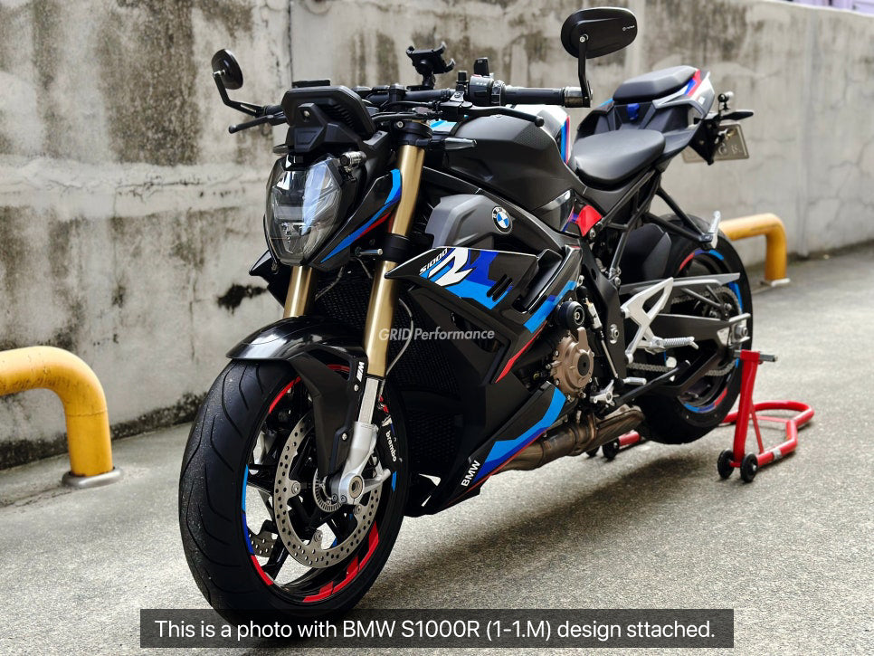BMW S1000R Graphic Decal Sticker Kit (1-2.M)