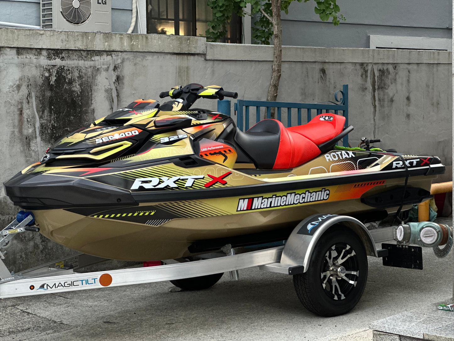 2024~ SEADOO RXT X 325 Graphic Decal Sticker Kit (2.Dynamic Fade)