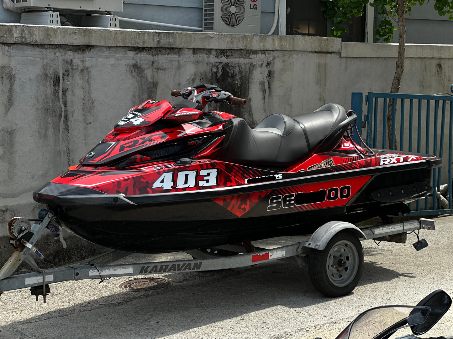 2010~2017 SEADOO RXT X 300 Graphic Decal Sticker Kit (1.Camo)