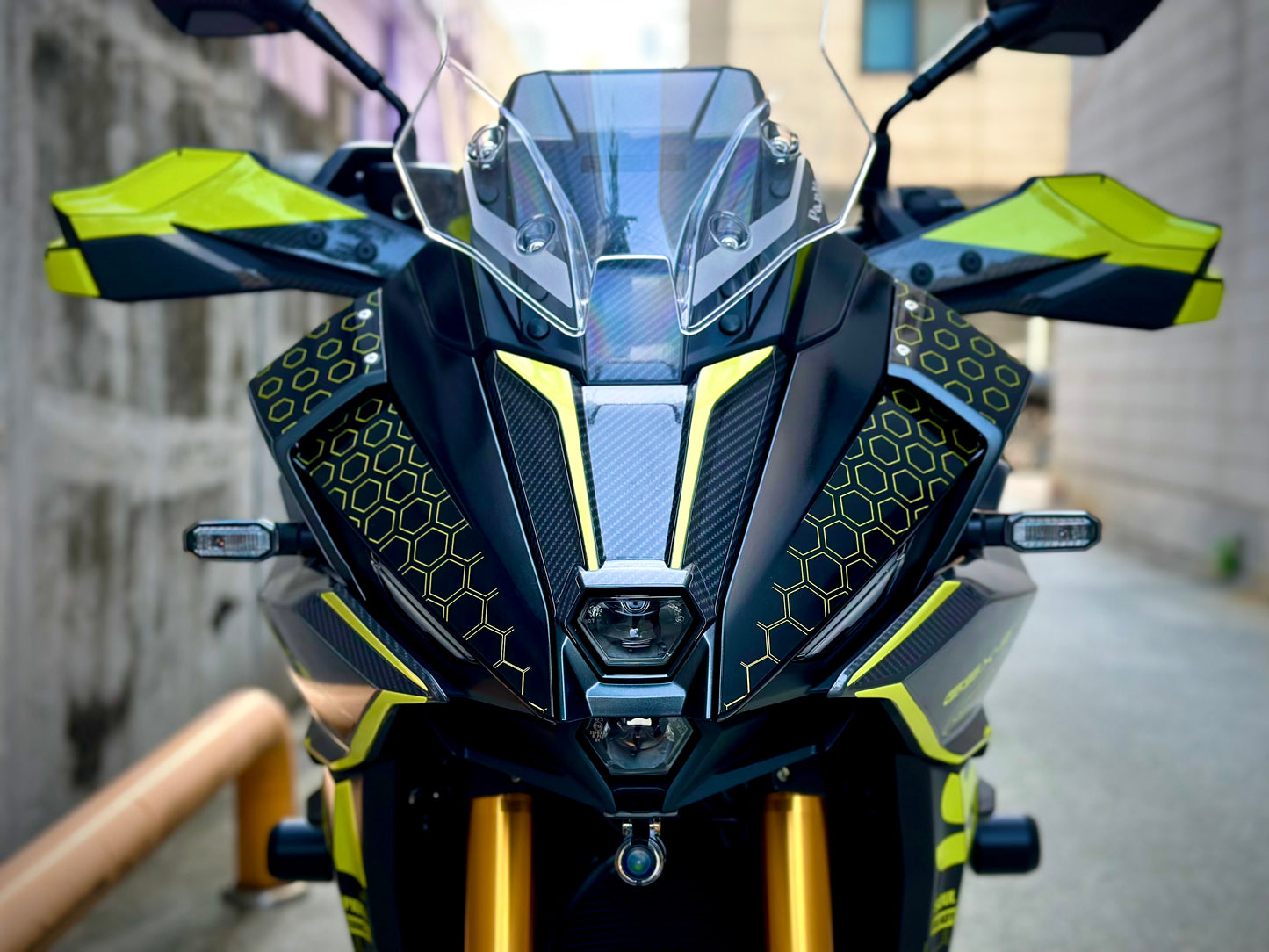 SUZUKI GSX-S1000 GX Graphic Decal Sticker Kit (0-0.Carbon)