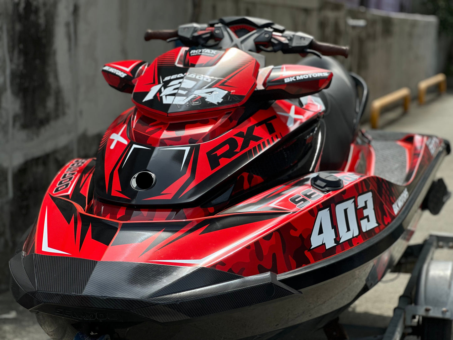 2010~2017 SEADOO RXT X 300 Graphic Decal Sticker Kit (1.Camo)