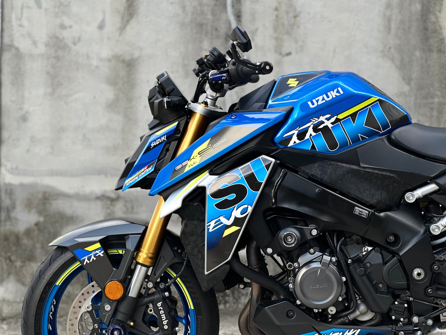 SUZUKI GSX-S1000 Graphic Decal Sticker Kit (2-3.EVO)