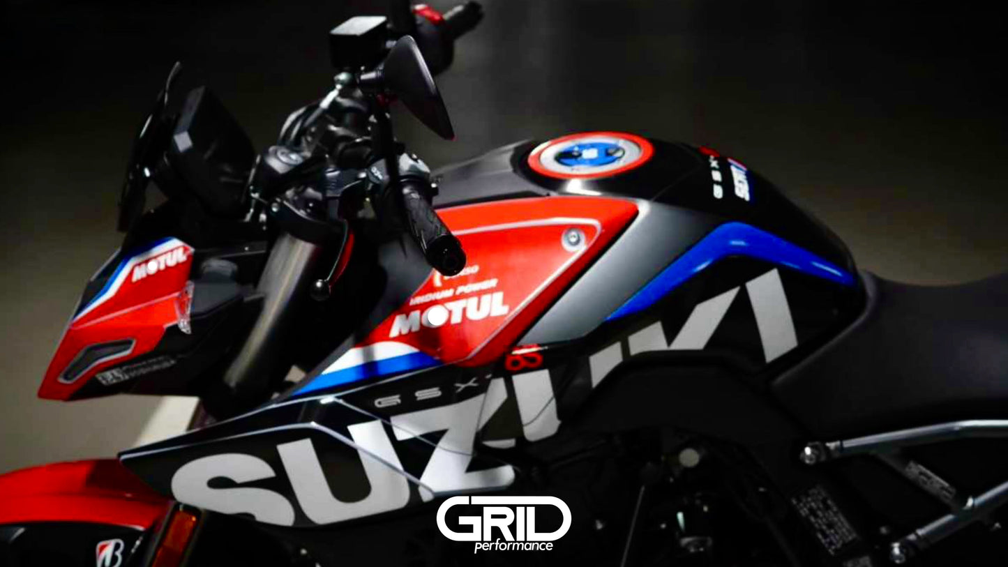 SUZUKI GSX-8S Custom Vinyl Graphic Decal Kit (3.S-R-R)
