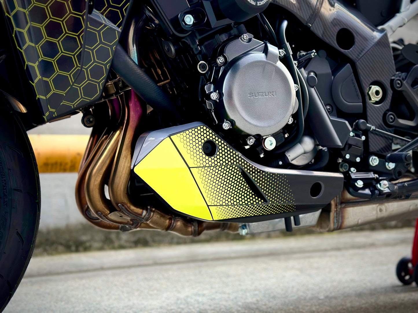 SUZUKI GSX-S1000 GX Graphic Decal Sticker Kit (0-0.Carbon)