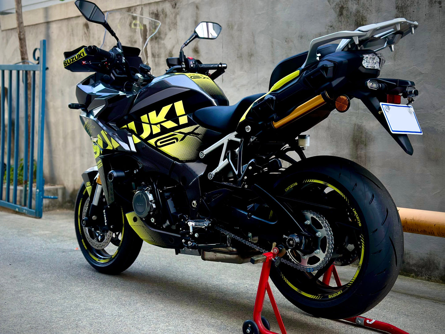 SUZUKI GSX-S1000 GX Graphic Decal Sticker Kit (0-0.Carbon)