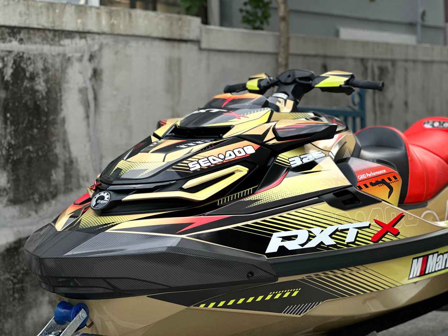 2024~ SEADOO RXT X 325 Graphic Decal Sticker Kit (2.Dynamic Fade)