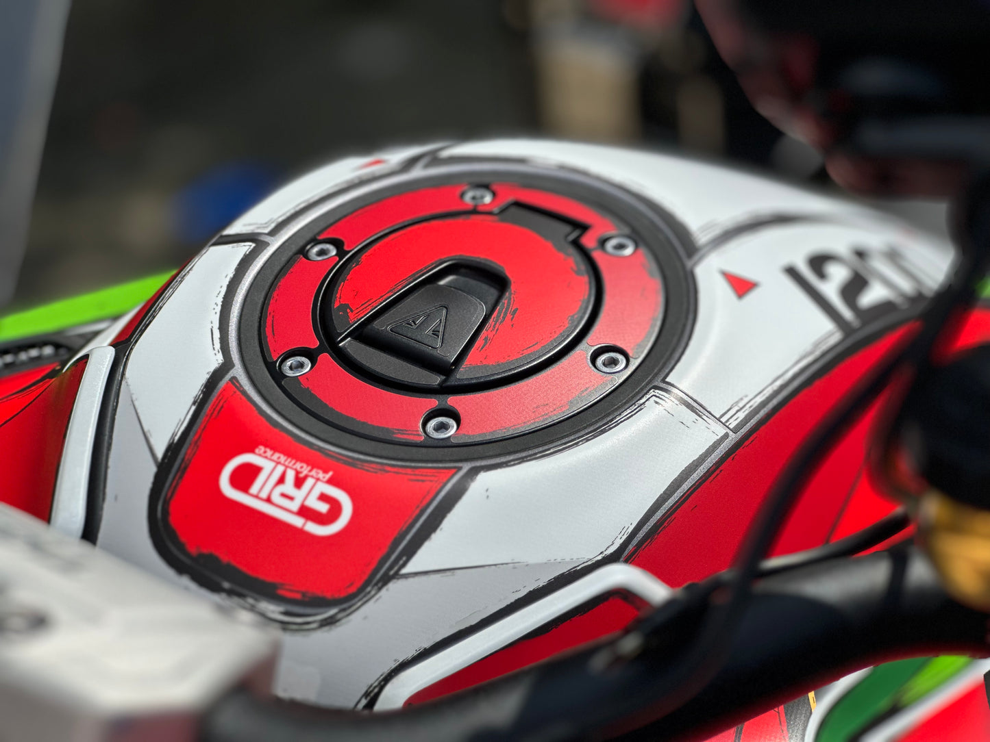 Triumph Tiger 1200 GT Explorer Custom Vinyl Graphic Decal Kit (1-1.Astray)