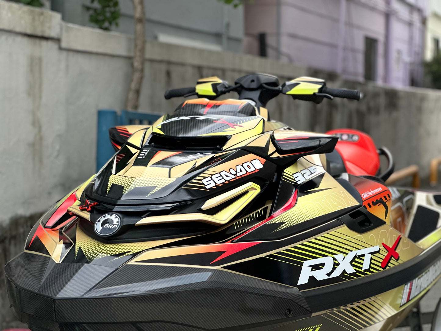 2024~ SEADOO RXT X 325 Graphic Decal Sticker Kit (2.Dynamic Fade)