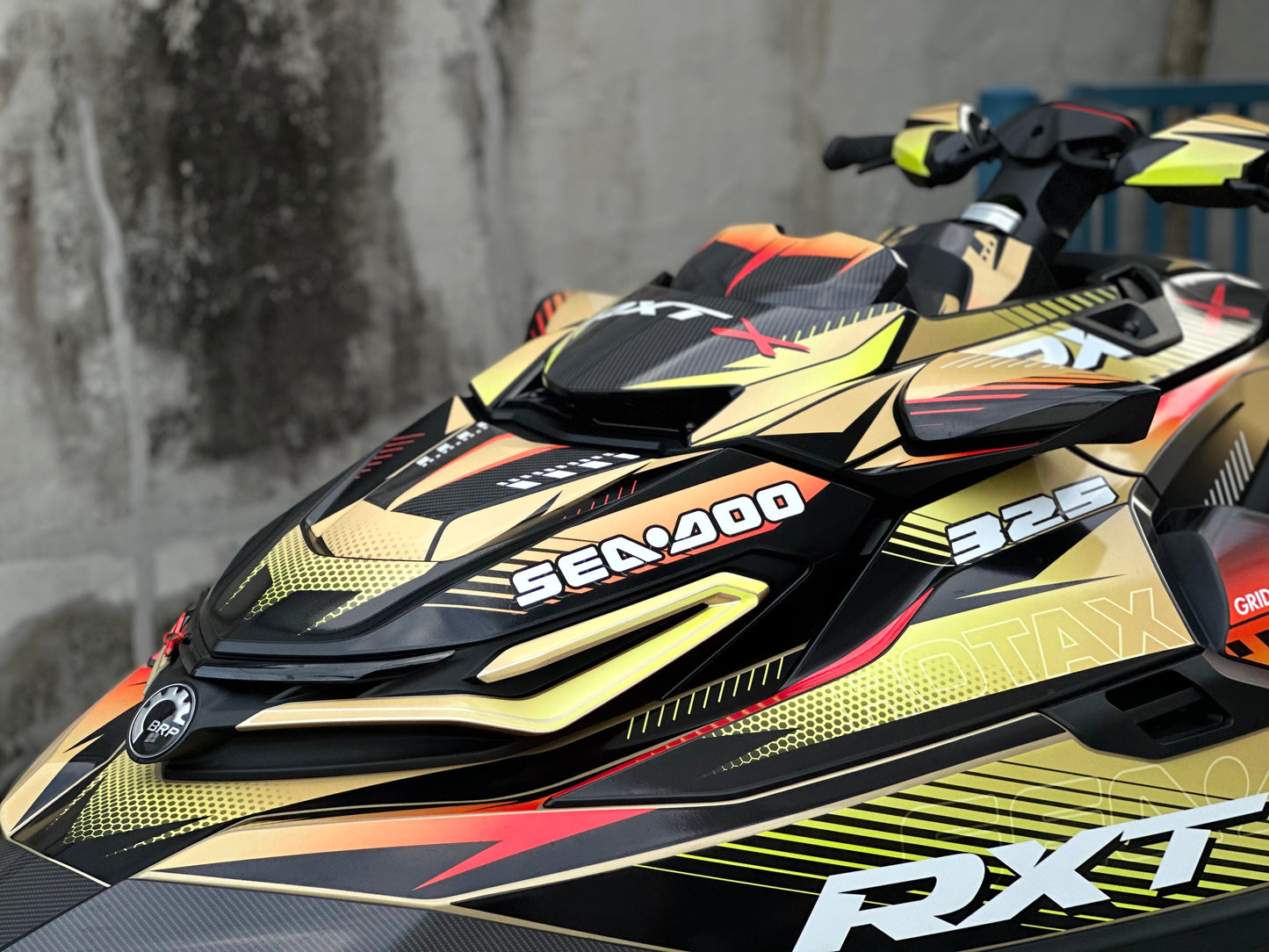 2024~ SEADOO RXT X 325 Graphic Decal Sticker Kit (2.Dynamic Fade)