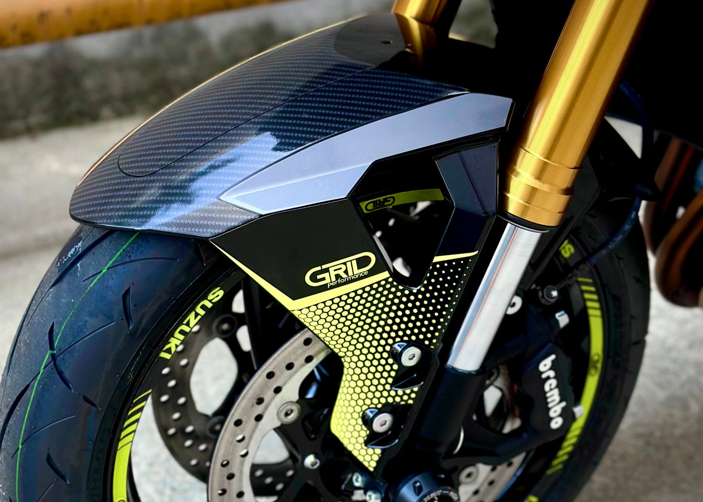 SUZUKI GSX-S1000 GX Graphic Decal Sticker Kit (0-0.Carbon)