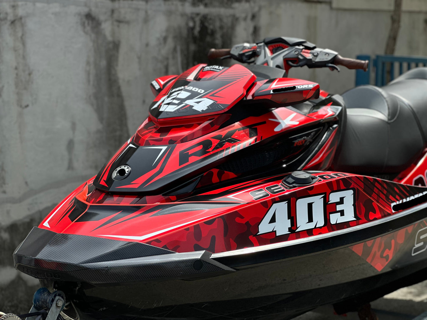2010~2017 SEADOO RXT X 300 Graphic Decal Sticker Kit (1.Camo)