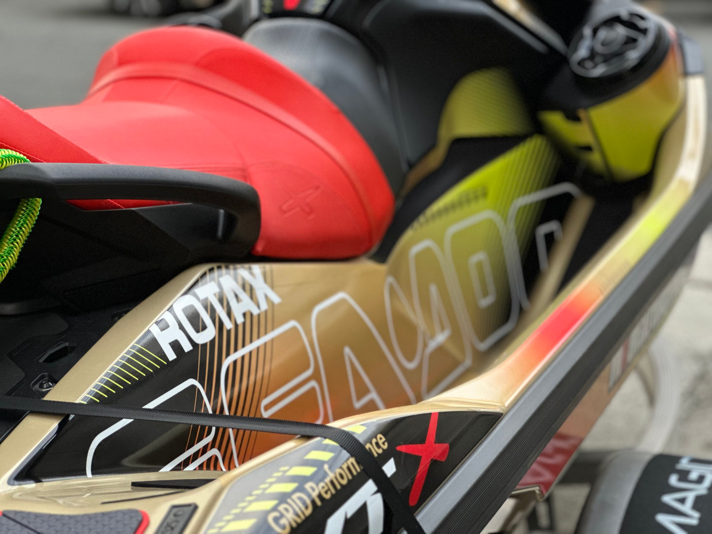 2024~ SEADOO RXT X 325 Graphic Decal Sticker Kit (2.Dynamic Fade)