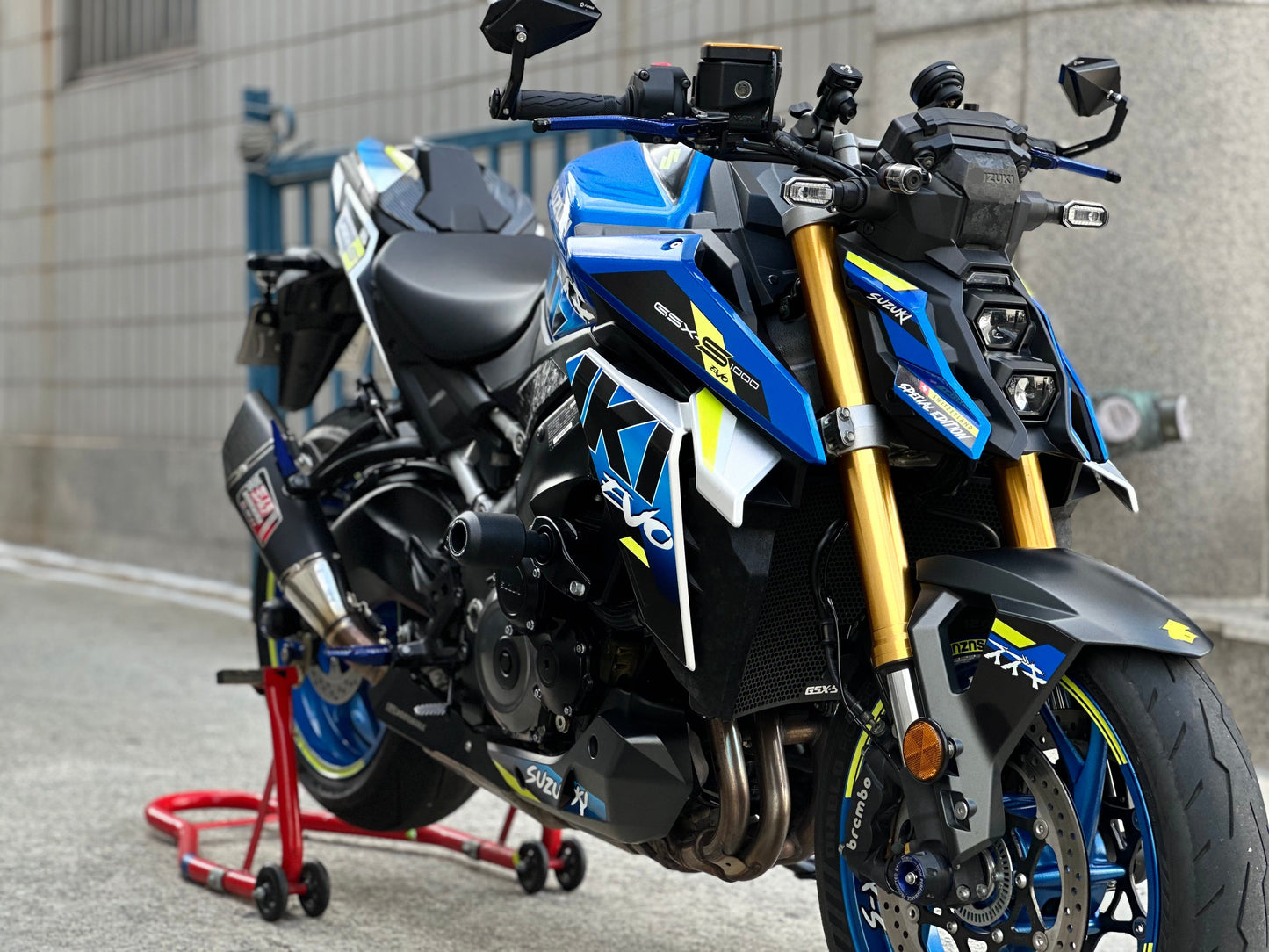 SUZUKI GSX-S1000 Graphic Decal Sticker Kit (2-3.EVO)