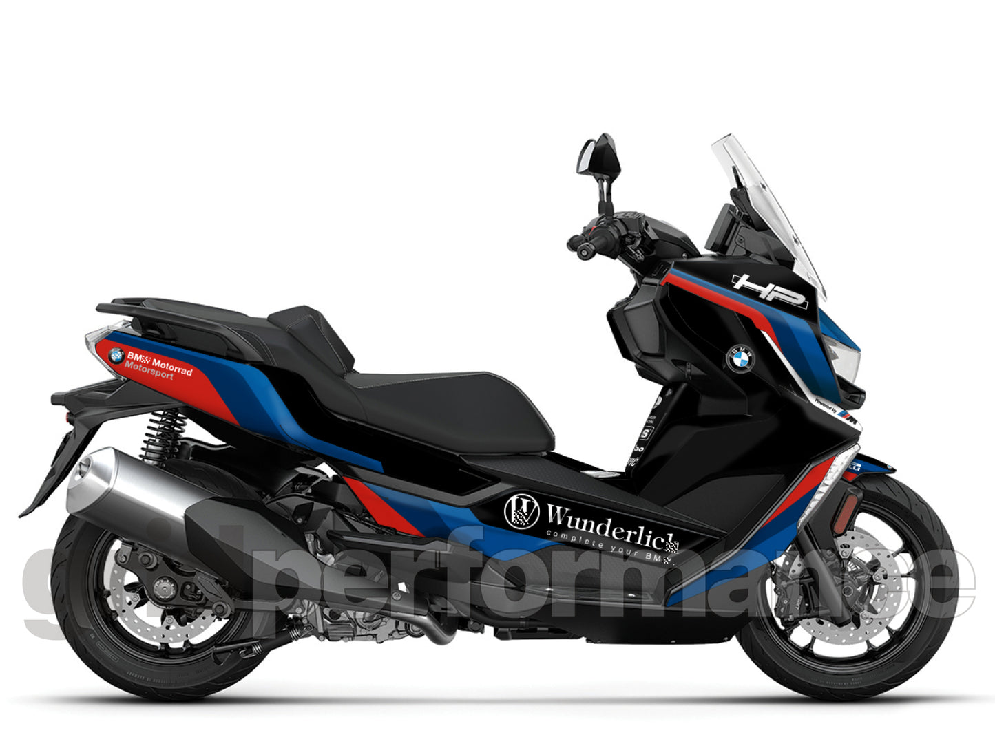 BMW C400GT Custom Vinyl Graphic Decal Kit (2-2.WU B)