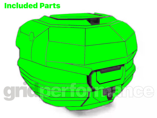 BMW Complete Top Case Pack (43.5l) C400X/GT Decal (1-3.M)