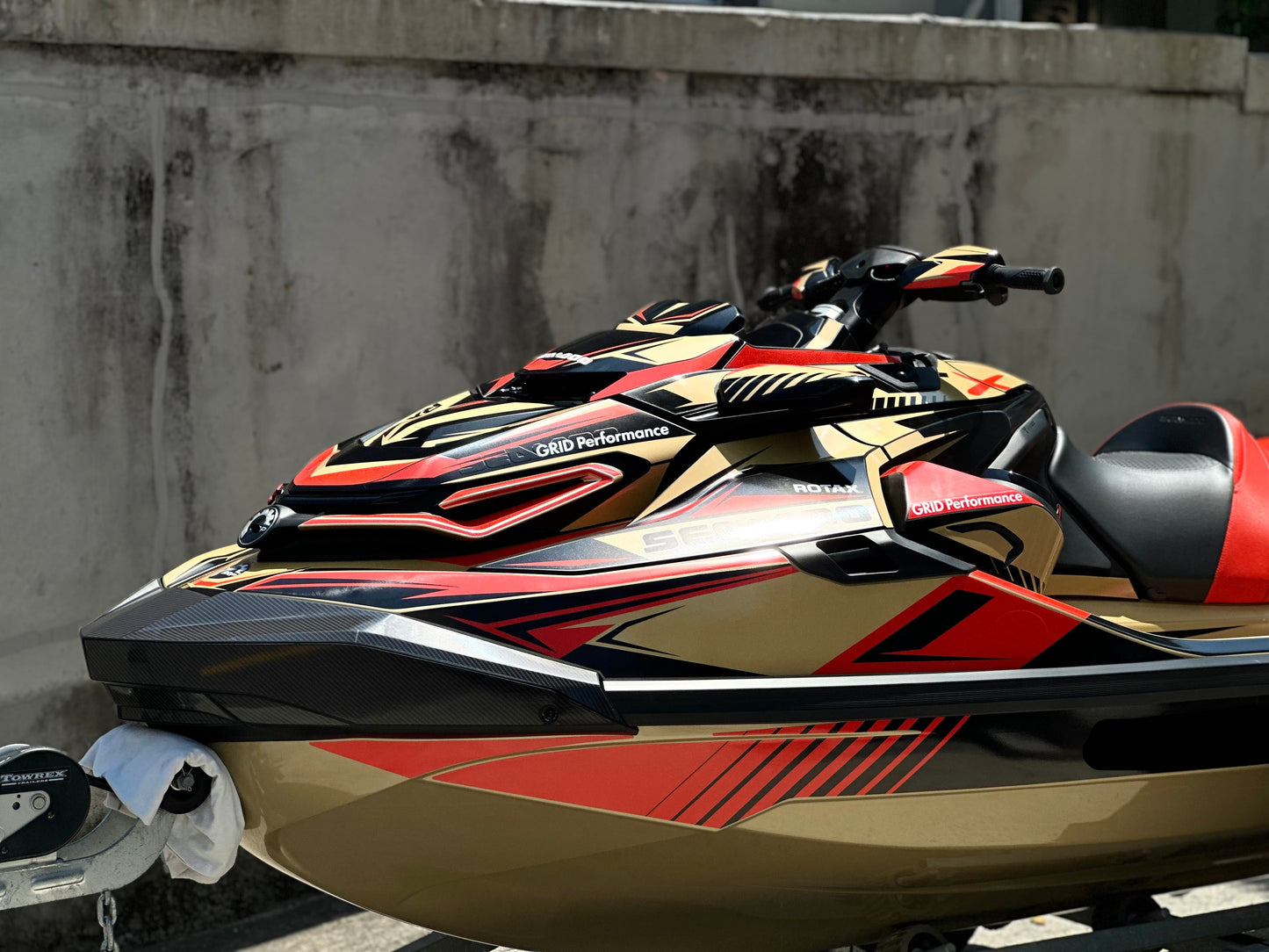 2024~ SEADOO RXT X 325 Graphic Decal Sticker Kit (1.Carbon)