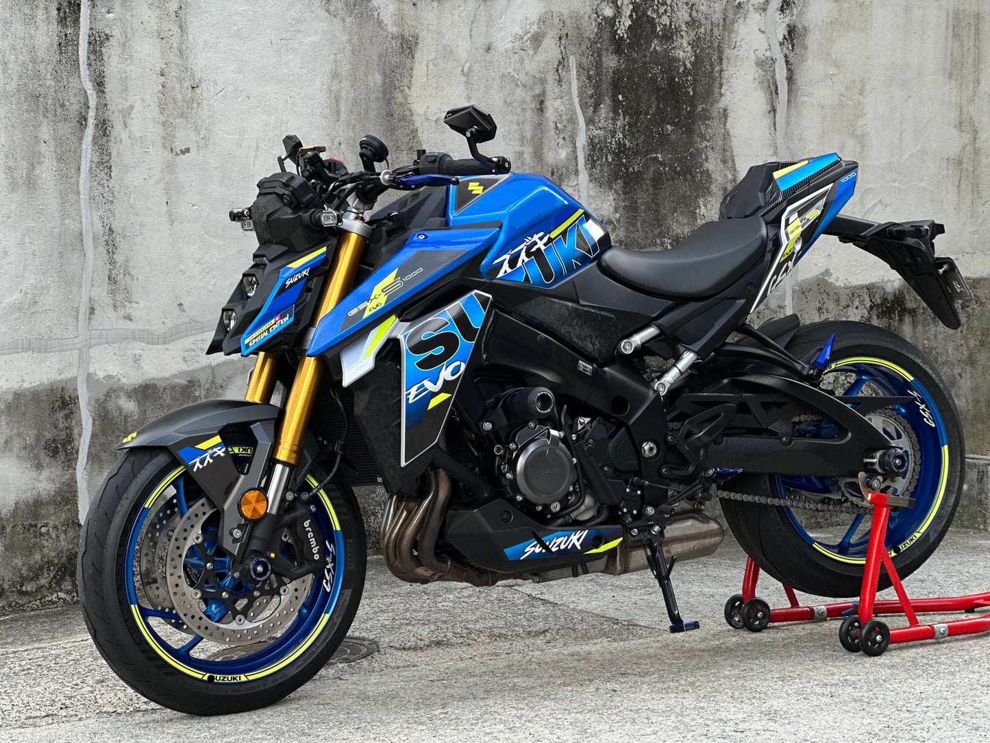 SUZUKI GSX-S1000 Graphic Decal Sticker Kit (2-3.EVO)