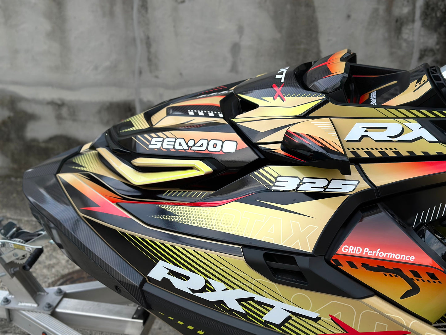 2024~ SEADOO RXT X 325 Graphic Decal Sticker Kit (2.Dynamic Fade)