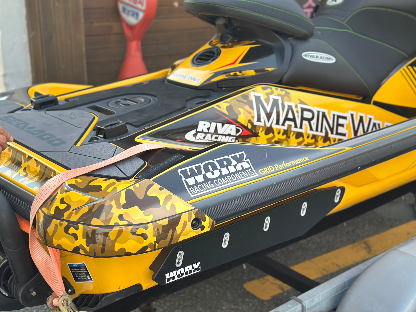 2020~2023 SEADOO RXP X 325 Graphic Decal Sticker Kit (1.Camo)