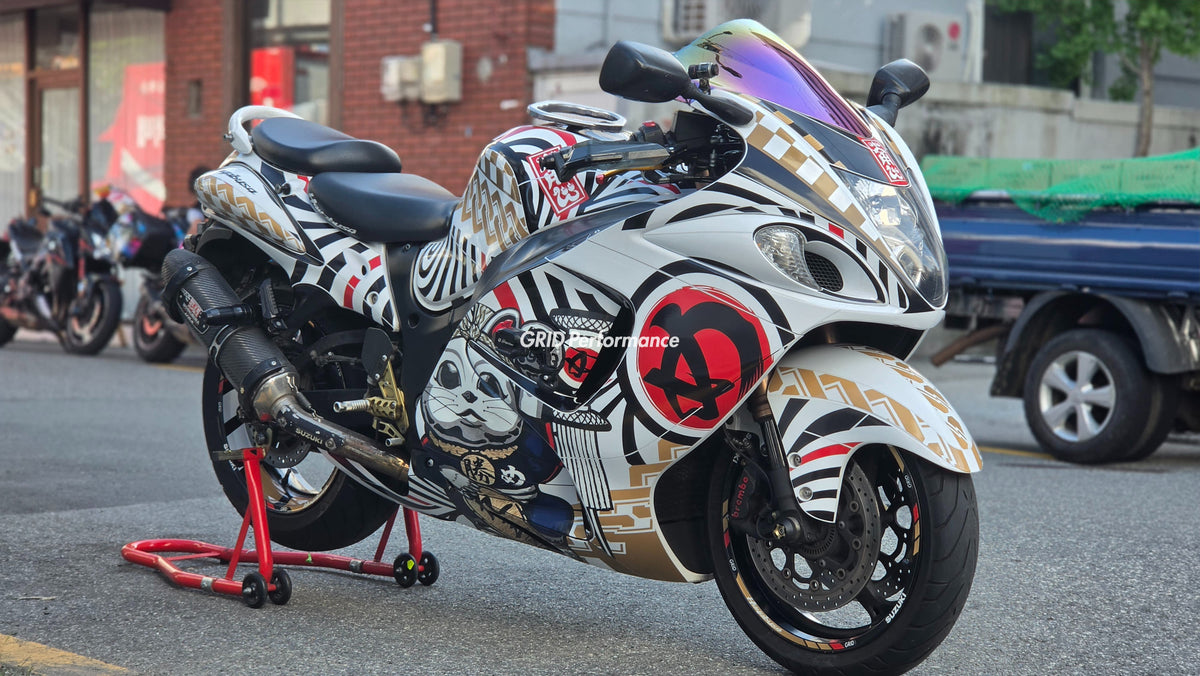 SUZUKI HAYABUSA Graphic Full Decal Vinyl Kit (3-1.Mote 4)