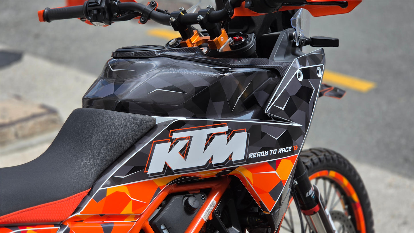 KTM 390 Adventure Graphic Full Decal Vinyl Kit (1-1)