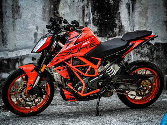 KTM Duke 390 Full Graphic Vinyl Decal Kit