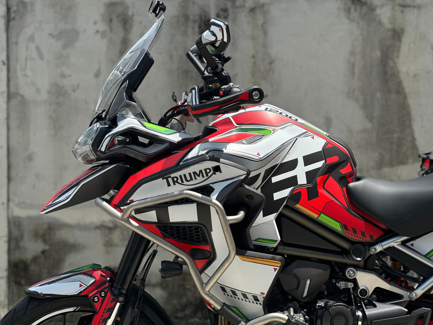 Triumph Tiger 1200 GT Explorer Custom Vinyl Graphic Decal Kit (1-1.Astray)