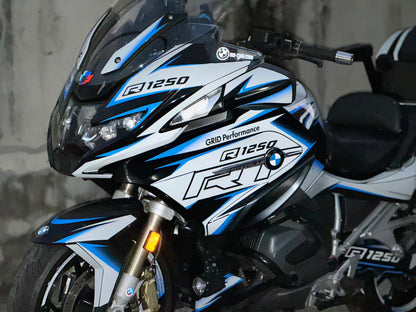 Motorcycle Fairing Decal Kit – For BMW R1250RT Type (1-1)