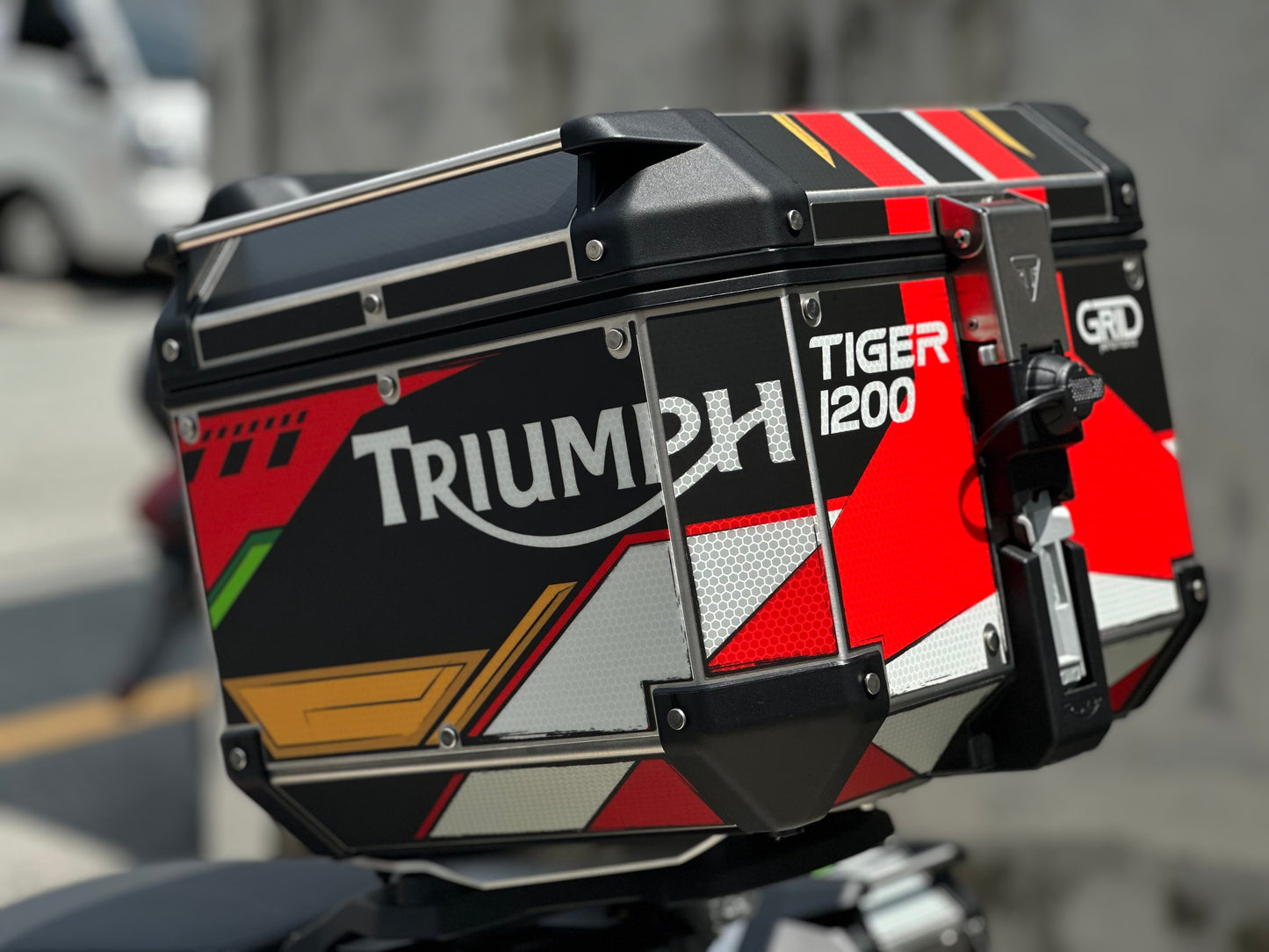 Triumph Tiger 1200 GT Explorer Custom Vinyl Graphic Decal Kit (1-1.Astray)