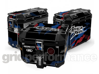 HONDA CBF1100L Africa Twin Adventure Sports  Panniers Top Box  Decal Sticker Kit (1-2.HCAT)